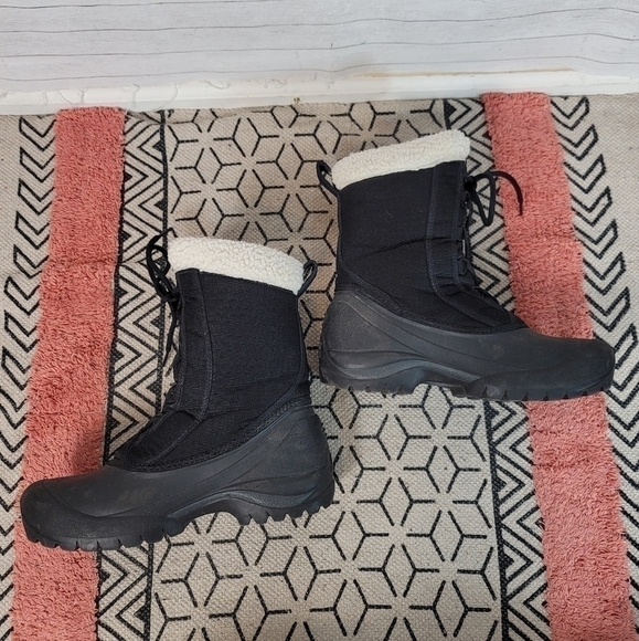 SOREL CUMBERLAND BOOTS IN BLACK, SZ 8 - Picture 10 of 16